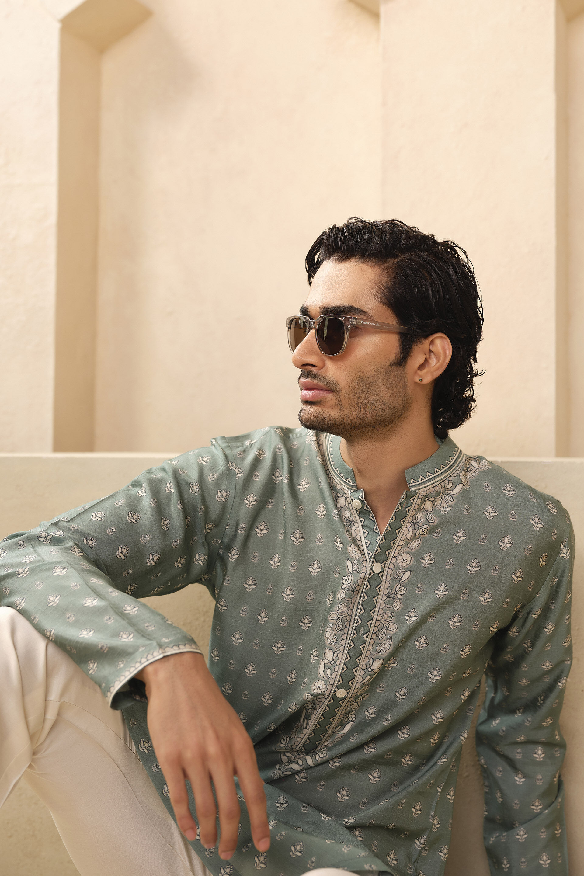 Almog Kurta - Mist Blue, Mist Blue, image 4